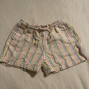 Toddler Girl Linen Shorts